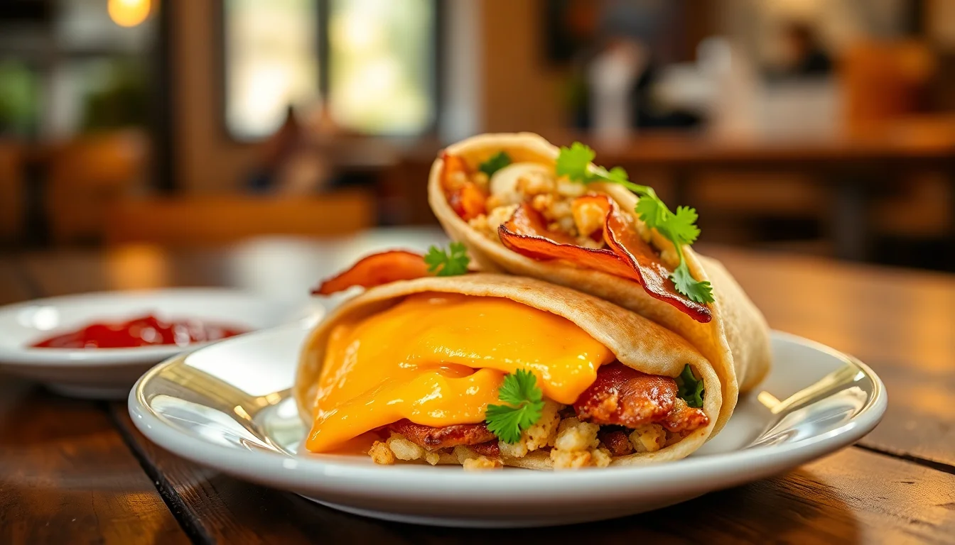 Bacon, Egg, & Cheese Breakfast Wrap