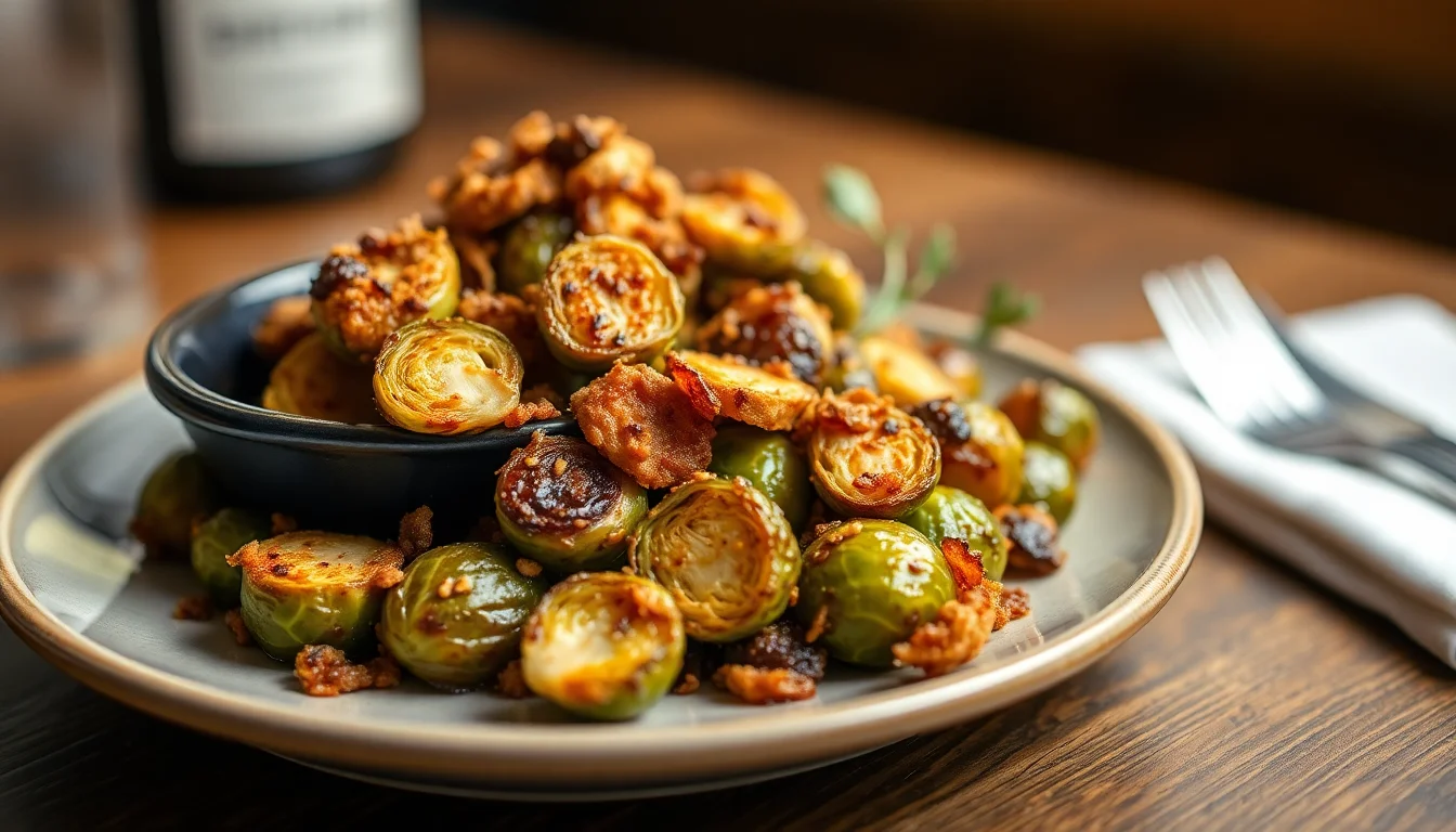 Crispy Roasted Balsamic Brussels Sprouts Recipe
