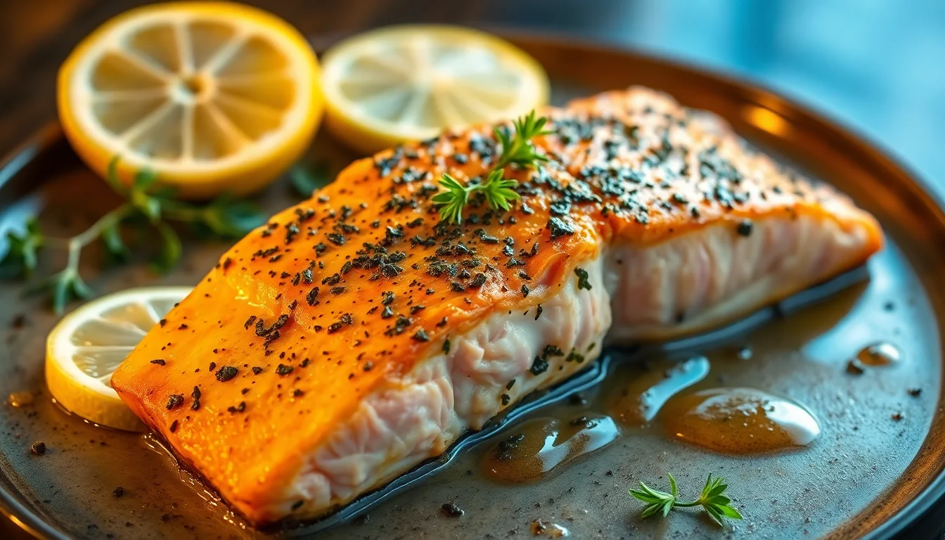 Easy Baked Salmon Recipe — 2 Ingredients