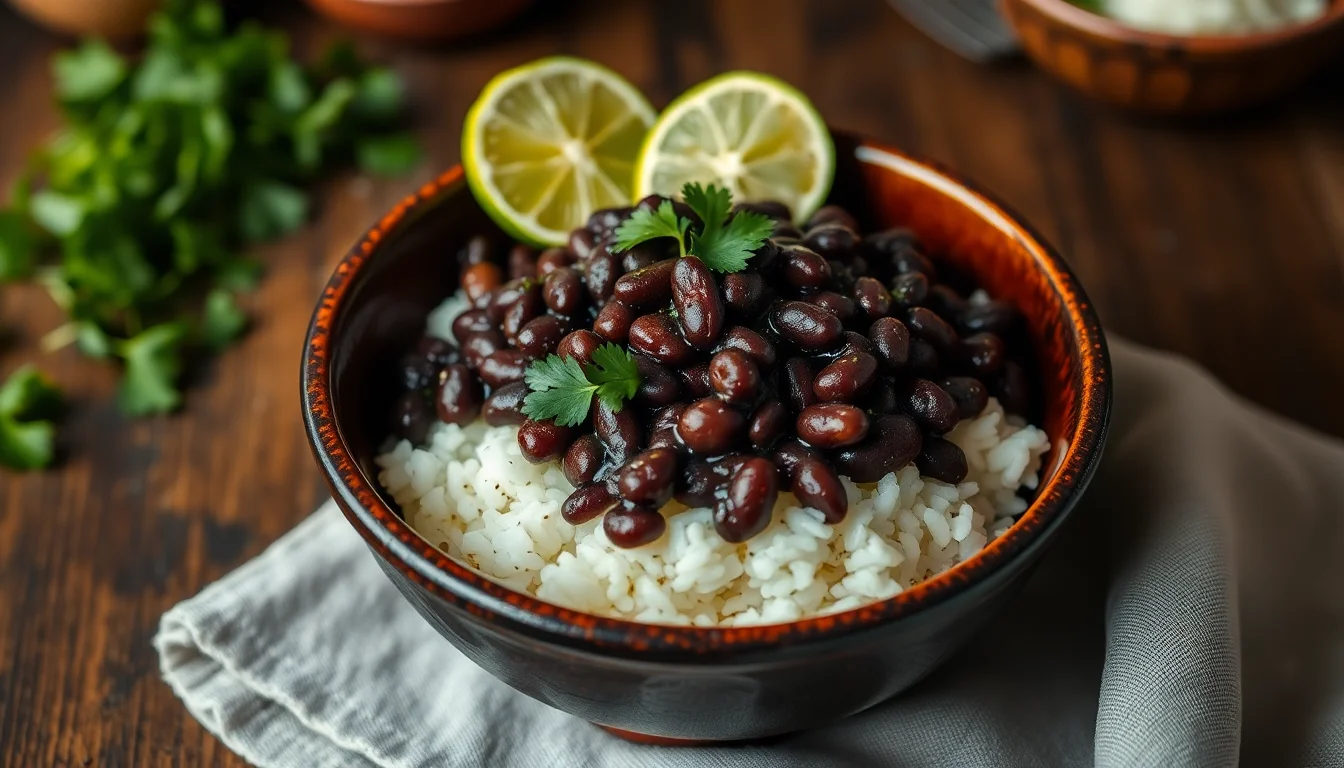 Easy Cuban Black Beans and Rice Recipe (Better Than Takeout)