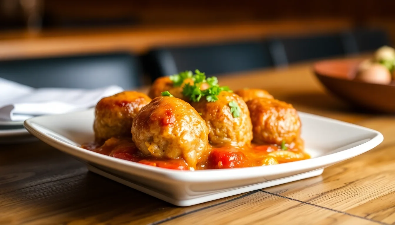Ground Chicken Meatballs Recipe