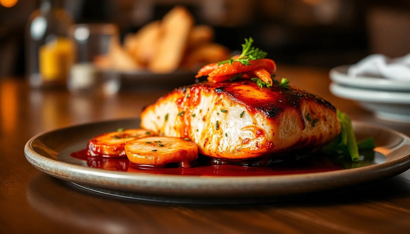 Oven Baked BBQ Mahi-Mahi