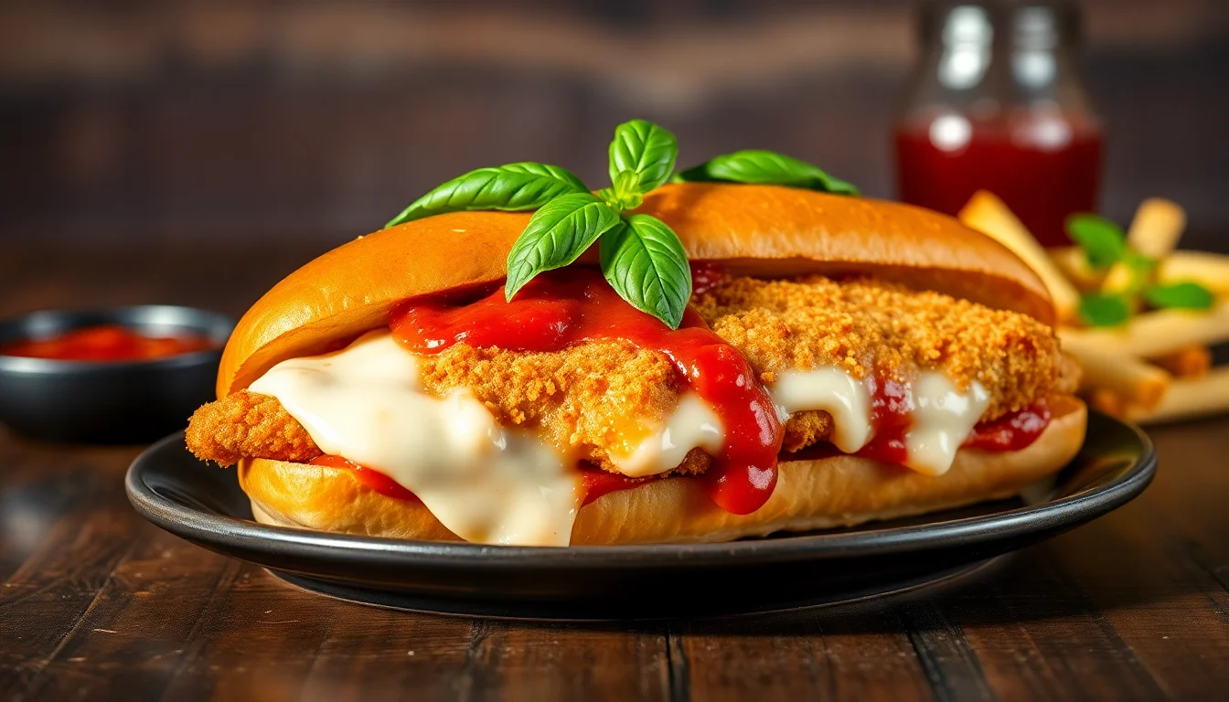 Simple Chicken Parmesan Recipe (Crispy Cutlet Sub)